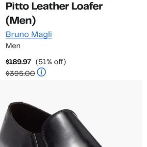 BRUNO MAGLI PITTO LOAFER